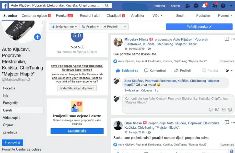 OSVRT S FACEBOOK-a 70